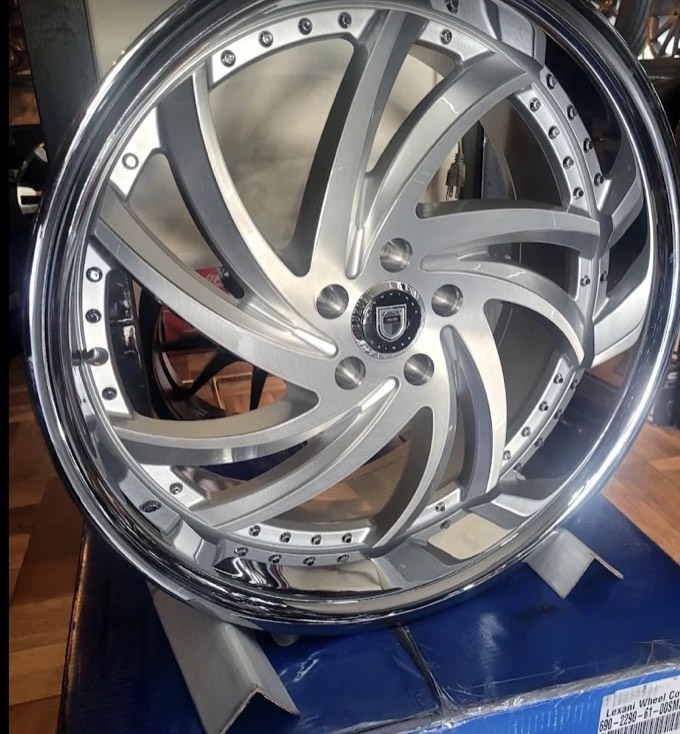 Aftermarket wheels installed at Smart Tire in El Paso